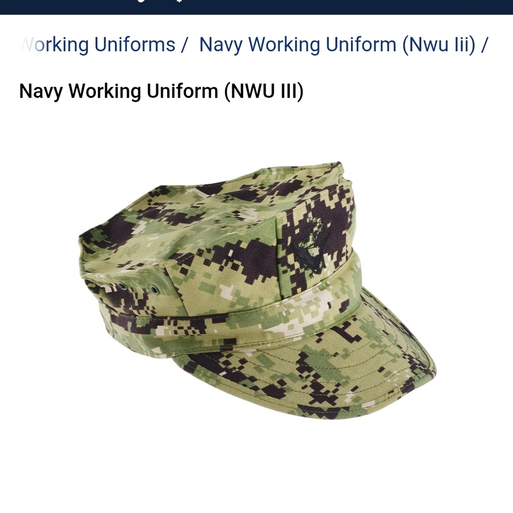 Digital Camouflage Military Cap
